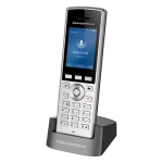 جراندستريم هاتف لاسلكي ip واي فاي  Grandstream WP822 Wireless Wi-Fi IP Phone with Built-in Dual Band 802.11a/b/g/n/AC/AX and 6 Hours Talk Time