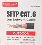 كابل إيثرنت من سمارت لينك 305 متر للاستخدام الخارجي SmarTlink SFTP CAT6 Cable Outdoor 305M