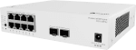 ⁦هواوي سويتش شبكة Huawei eKitEngine S210-8P2J 8*10/100/1000BASE-T ports (128W PoE+), 2*2.5GE SFP ports, with 1*220 V AC power adapter, Fanless⁩ - الصورة ⁦2⁩