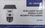 ⁦هايفيجين كاميرا مراقبة شمسية ذكية 5MP رؤية ليلية صوت ثنائي وتغطية 360 Hivision HV-PA6 Solar Camera Outdoor Color⁩ - الصورة ⁦4⁩