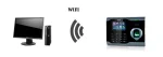 ⁦جهاز بصمة حضور وانصراف ( بصمة، كرت، رقم سري) لجميع القطاعات  ZKTeco UI60 Fingerprint Time Attendance Machine WIFI Fingerprint / Card / Password⁩ - الصورة ⁦4⁩