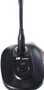 ⁦جهاز ميكرفون احترافي للاجتماعات والمؤتمرات  MEGA MAX Wire Microphone DESK Conference system MXM908⁩ - الصورة ⁦3⁩