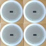 eX-Well EX3044-IV 8 inch 4 Ceiling Speaker BLUETOUTH سماعة سقف قوة 30*4 وات عدد 4 سماعات مجموعها 120 وات