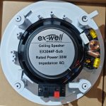 ⁦eX-Well EX3044-I 8 inch 2 Ceiling Speaker BLUETOUTH سماعة سقف قوة 30*2 وات عدد سماعتين مجموعها 60 وات⁩ - الصورة ⁦3⁩