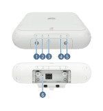 ⁦هواوي اكسس بوينت وايرلس واي فاي التقنية الجديدة 7 خارجي جميع الاتجاهات  3570 Mbps Dual-Band Omni directional Huawei eKitEngine AP771 Outdoor Wi-Fi 7 Access Point⁩ - الصورة ⁦2⁩