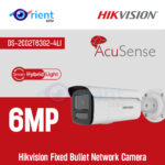 ⁦هيكفيجن  اي بي كاميرا خارجية بدقة 6 ميجا حجم كبير مع رؤية ليلية Hikvision IP Camera DS‐2CD2T63G2‐2LI Outdoor 6MP 60M IR⁩ - الصورة ⁦2⁩