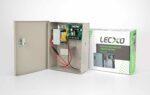وحدة تحكم بإمدادات الطاقة للابواب الكهربائية يدعم تركيب بطارية (لايشمل البطارية) LECXO ACPS1205 Power Supply Control AC 110-240V to DC 12V 5A Metal Boxed Cabinet Regulated UPS Power Supply Unit Support Backup Battery Link for Door Access Entry System (Battery Not Included) DC12V / 5A